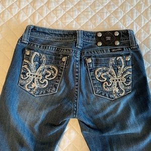 Skinny jeans, light blue, size 16